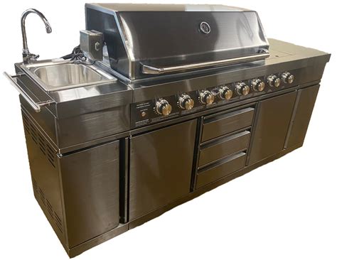 stainless steel outdoor bbq